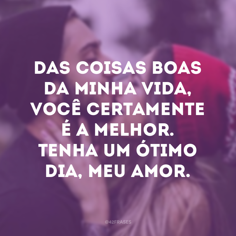 Featured image of post Amor Mensagem De Bom Dia Romantica Por sua causa eu tenho lindos sonhos para sonhar